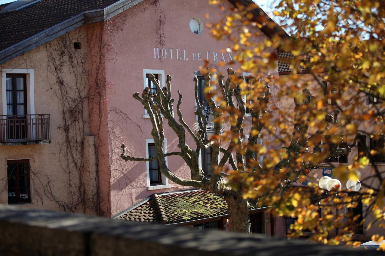 Logis Hotel De France La Cote-Saint-Andre Bagian luar foto